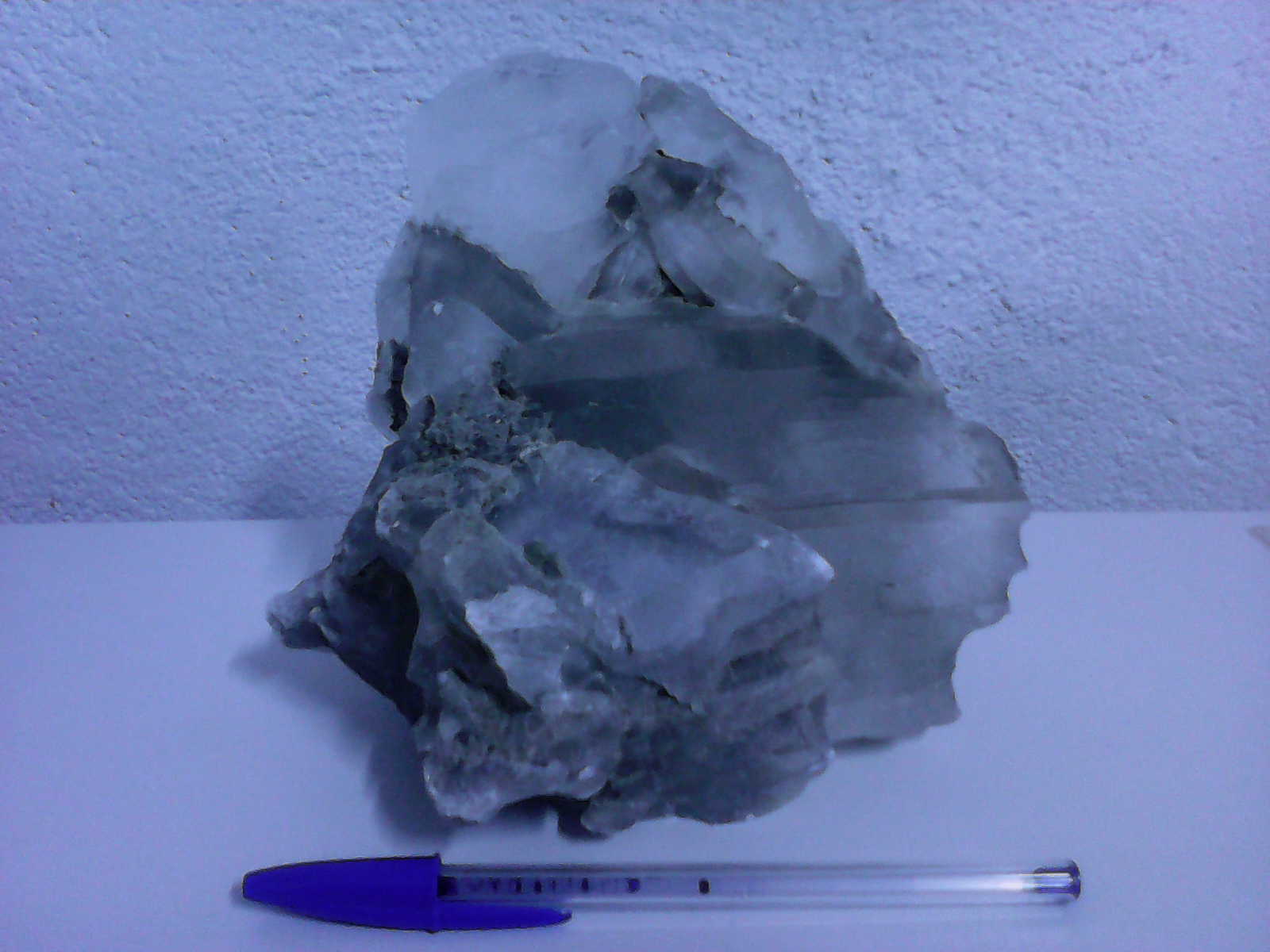 Ejemplar de yeso cristalizado