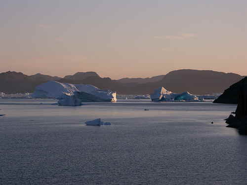iceberg graveyard dusk
