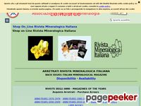 Gruppo Mineralogico Lombardo: Rivista Mineralogica Italiana