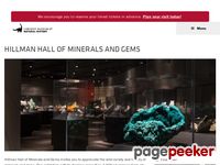 Hillman Hall of Minerals & Gems, Carnegie Museum of Natural History, Pittsburgh
