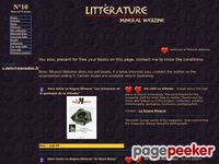 Mineral Webzine: Litterature