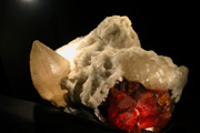 Red sphalerite (Aliva, Spain)