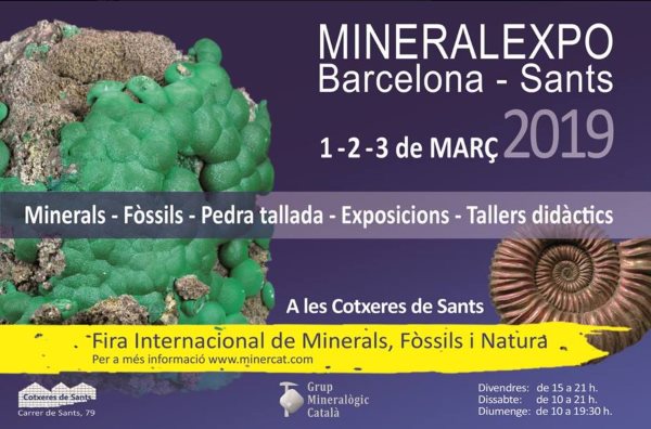 Mineralexpo Sants Barcelona 2019
