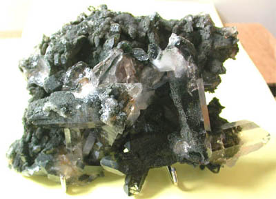 Quartz with chlorite