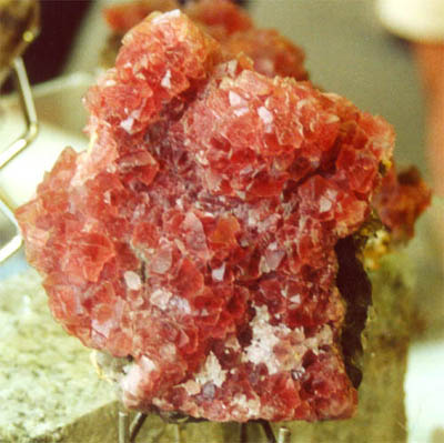 Red fluorite
