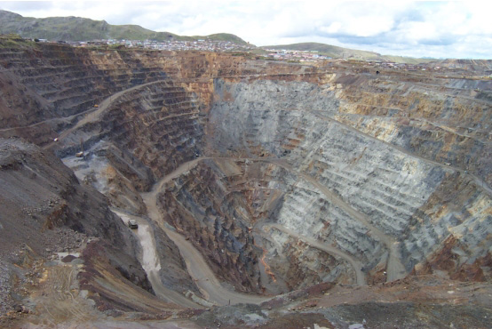 Cerro de Pasco open pit