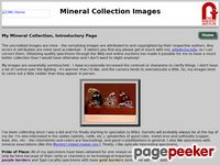 Alan Guisewite's Mineral Collection Images: Introductory Page
