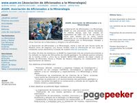 Asociación de Aficionados a la Mineralogía  A.S.A.M. (Segovia)