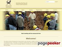 THE NOVA SCOTIA PROSPECTORS ASSOCIATION