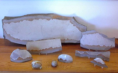 Scenic stone lapidary material